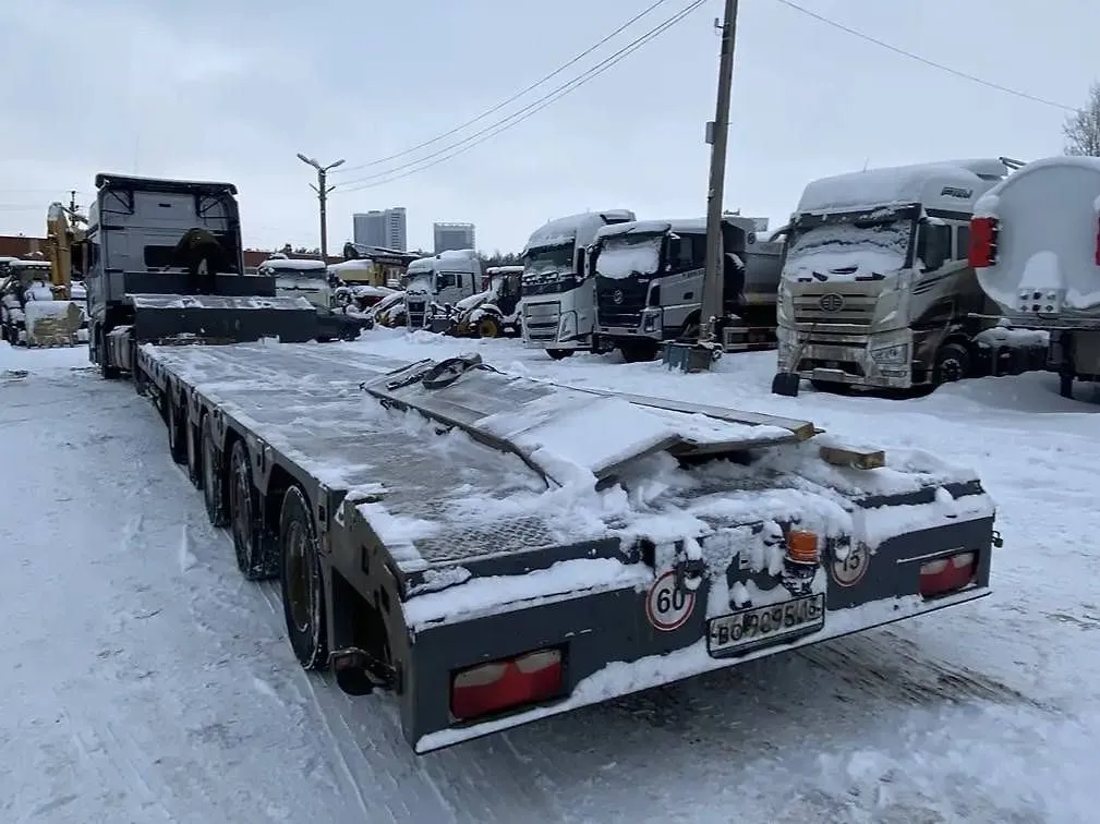 Ютерборг 9852* Полуприцеп тяжеловоз 5 осей, фото 4