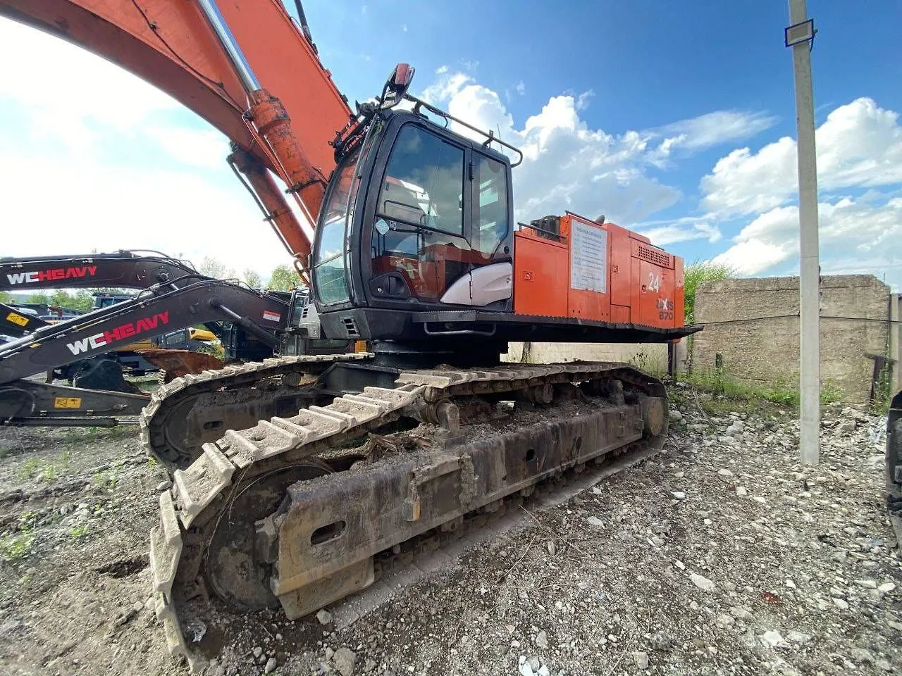 HITACHI ZX870 Экскаватор, фото 2