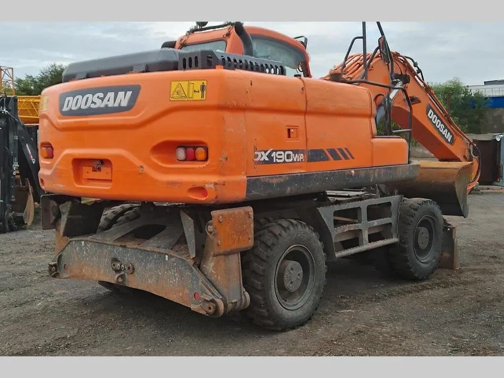 Doosan одноковшовый колесный, фото 5