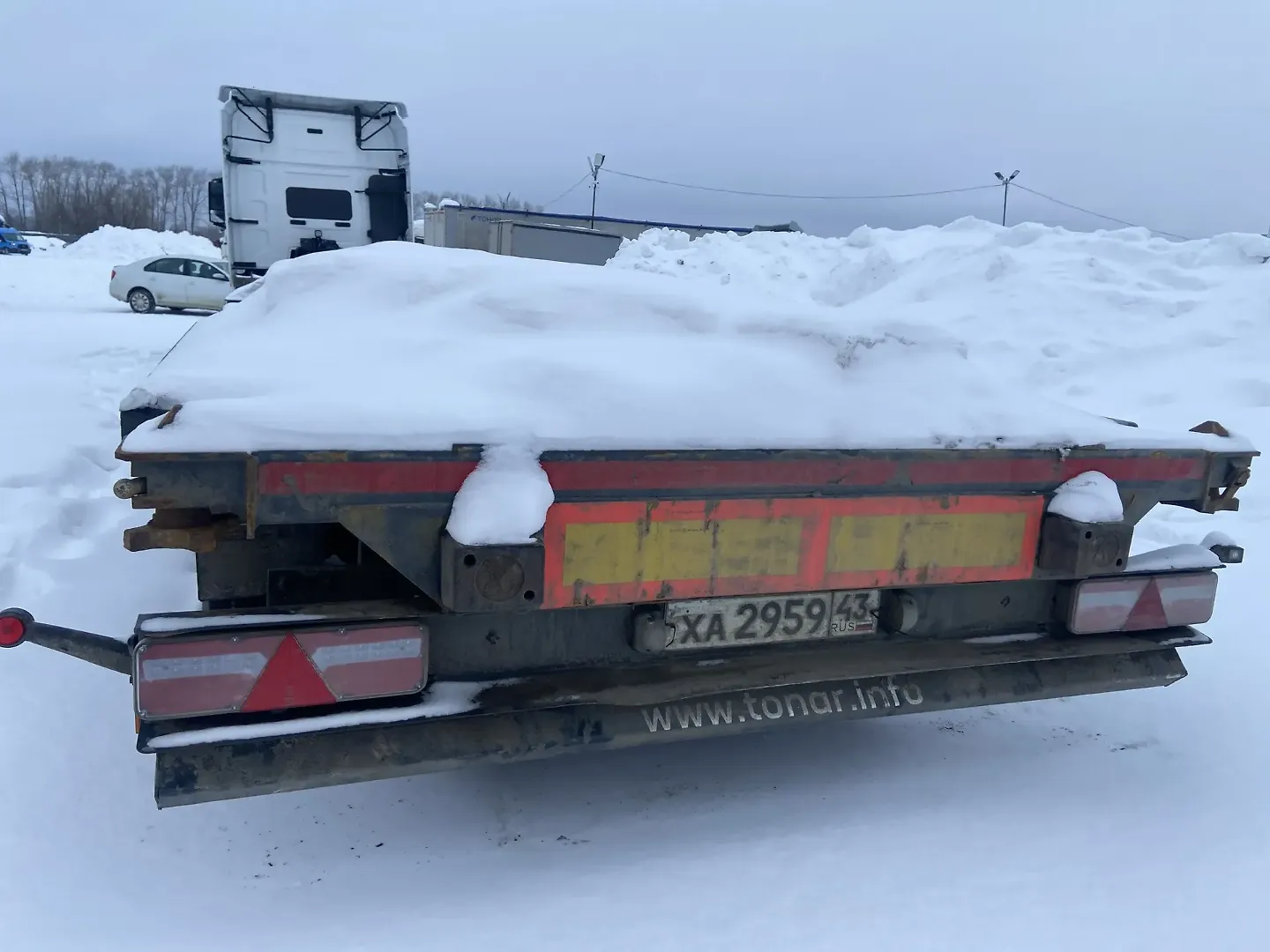 Тонар 998* Полуприцеп контейнеровоз 4 оси, фото 3