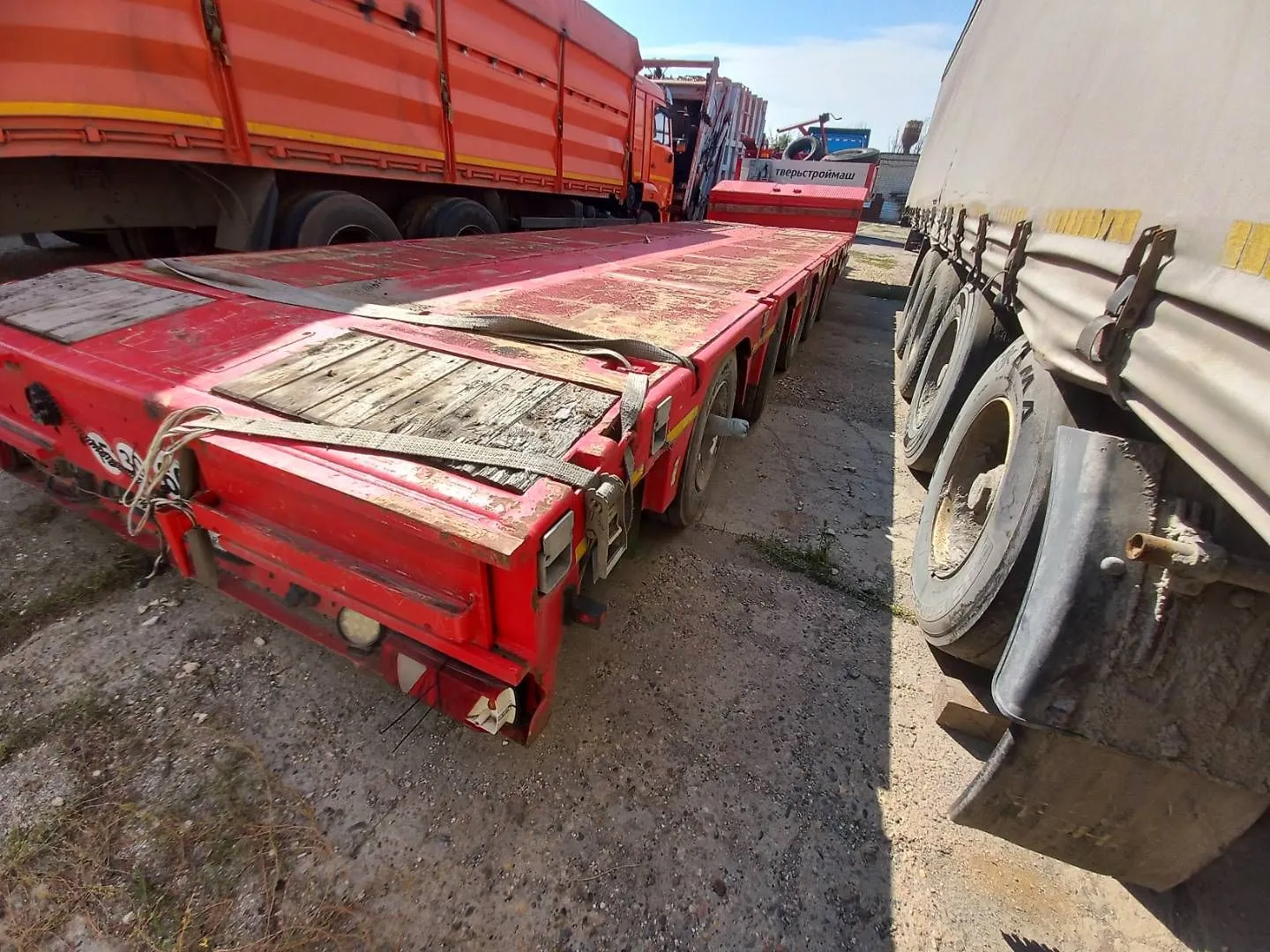 Тверьстроймаш 9939* Полуприцеп тяжеловоз 5 осей, фото 5