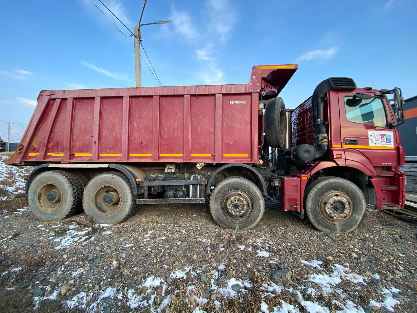 КАМАЗ 65801 8x4 Самосвал, фото 4