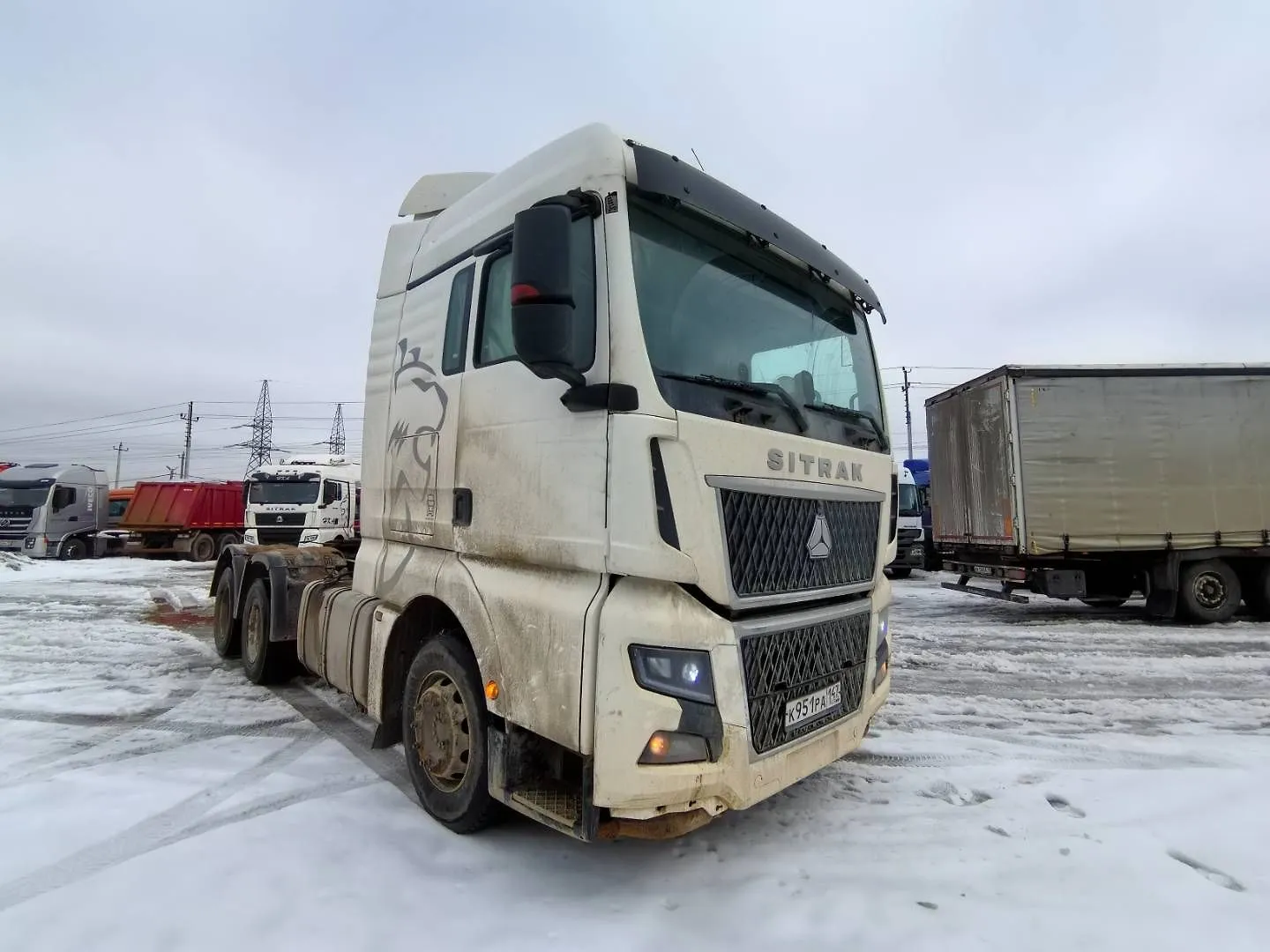 Sitrak C7H MAX 6x4 Седельный тягач, фото 2