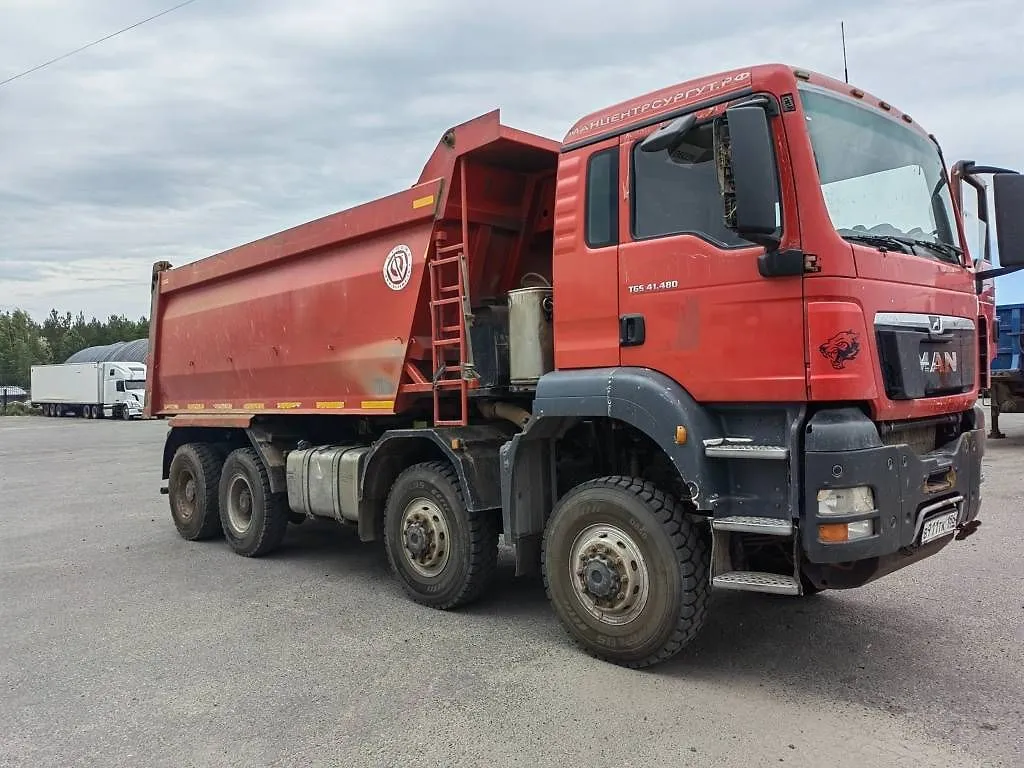 MAN TGS 8x8 Самосвал, фото 4