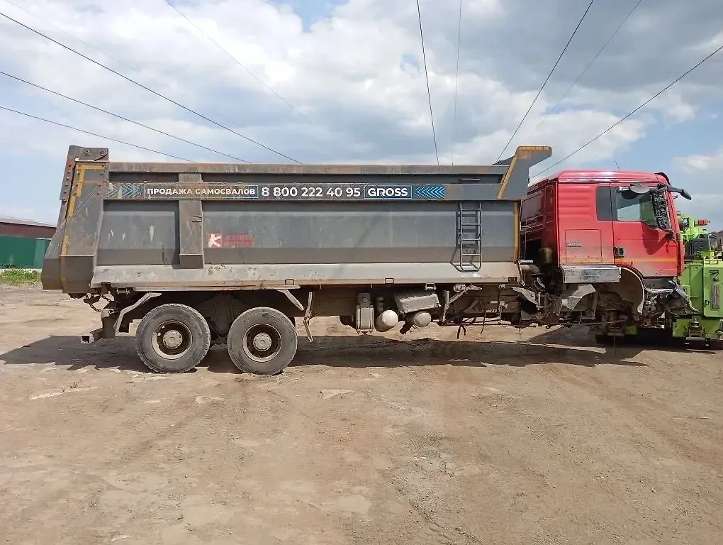 HOWO T5G 8x4 Самосвал, фото 5
