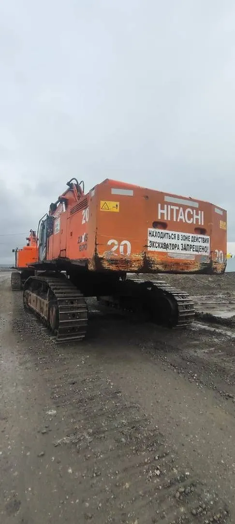 HITACHI ZX870 Экскаватор, фото 3