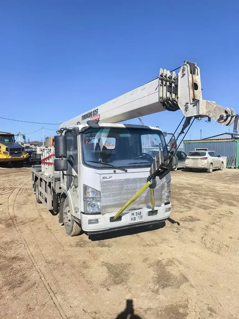 ISUZU ELF 8.3 4x2 Автокран, фото 3