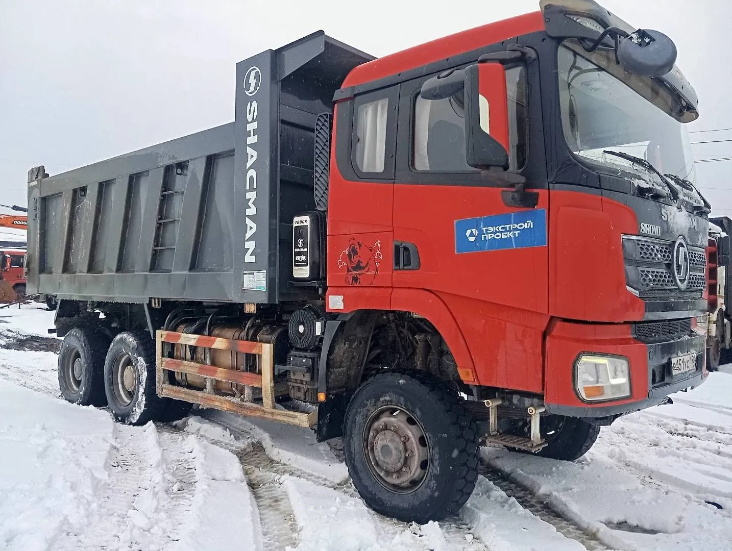 Shacman SX* 6x6 Самосвал, фото 3
