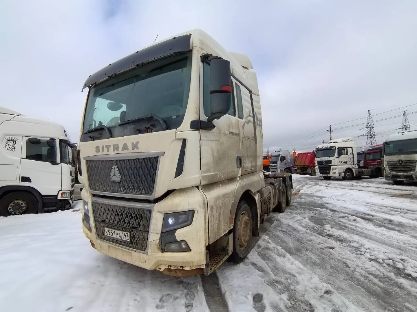 Sitrak C7H MAX 6x4 Седельный тягач, фото 3