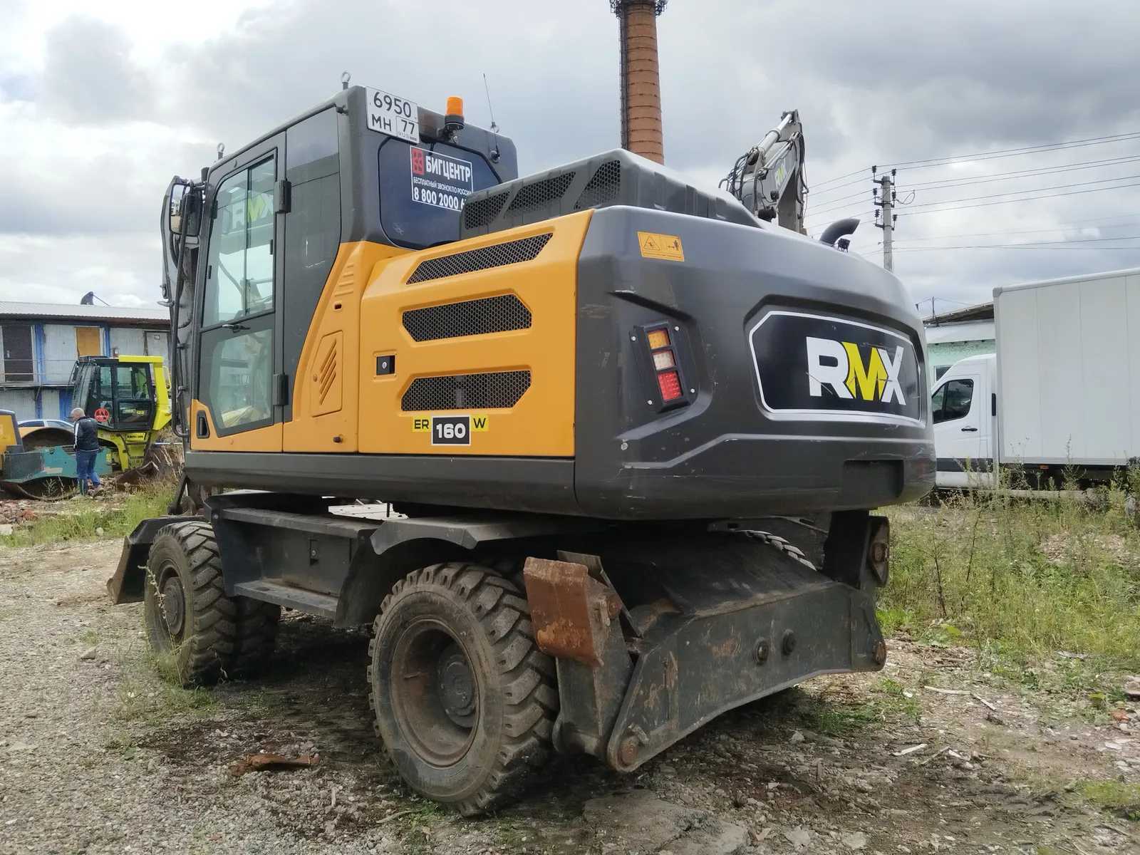 Rmx ER160* Экскаватор колесный, фото 4