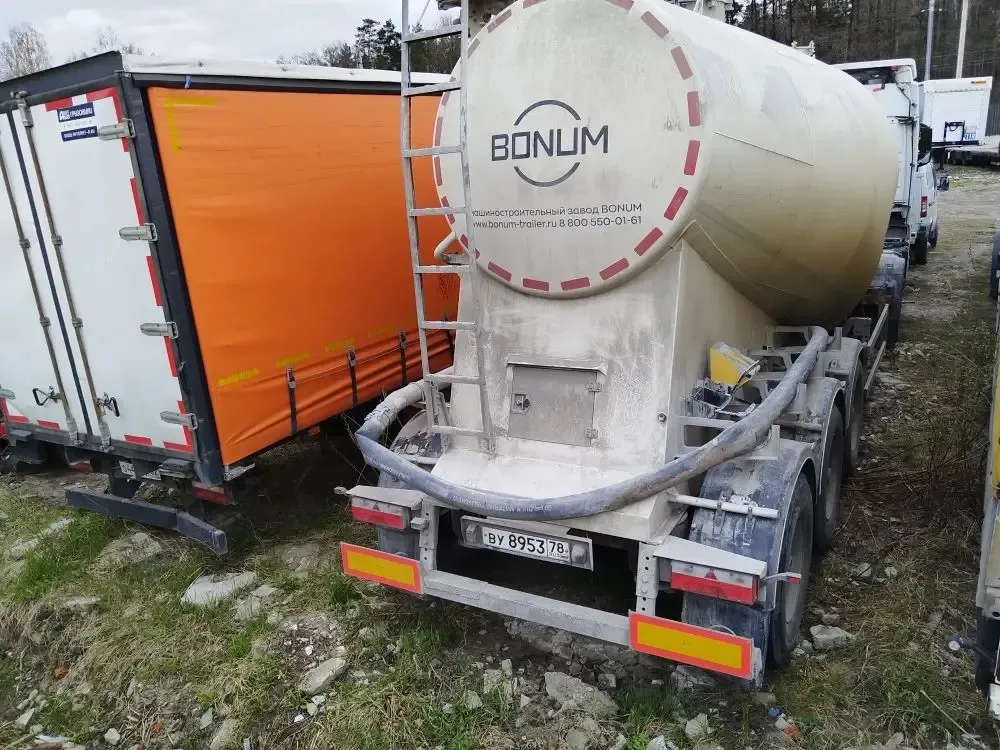 BONUM 914230 Полуприцеп цистерна для сыпучих грузов, фото 3