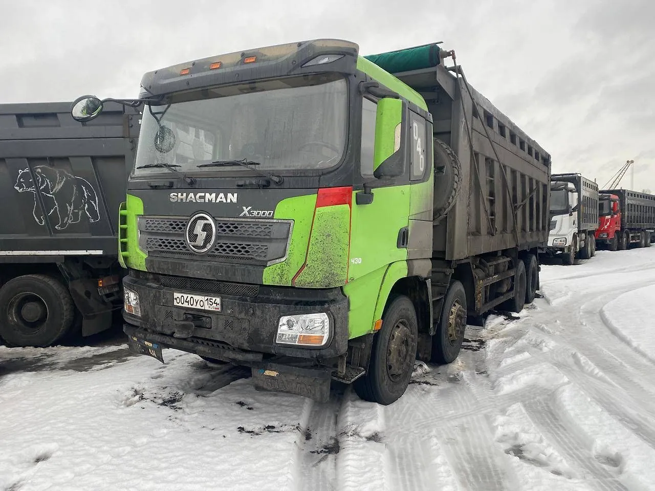 Shacman SX* 8x4 Самосвал, фото 2