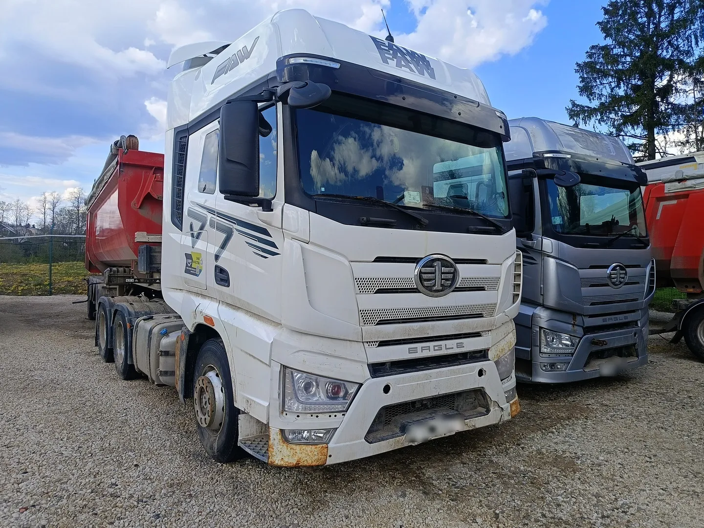 FAW CA 4250 6X4 Седельный тягач, фото 2