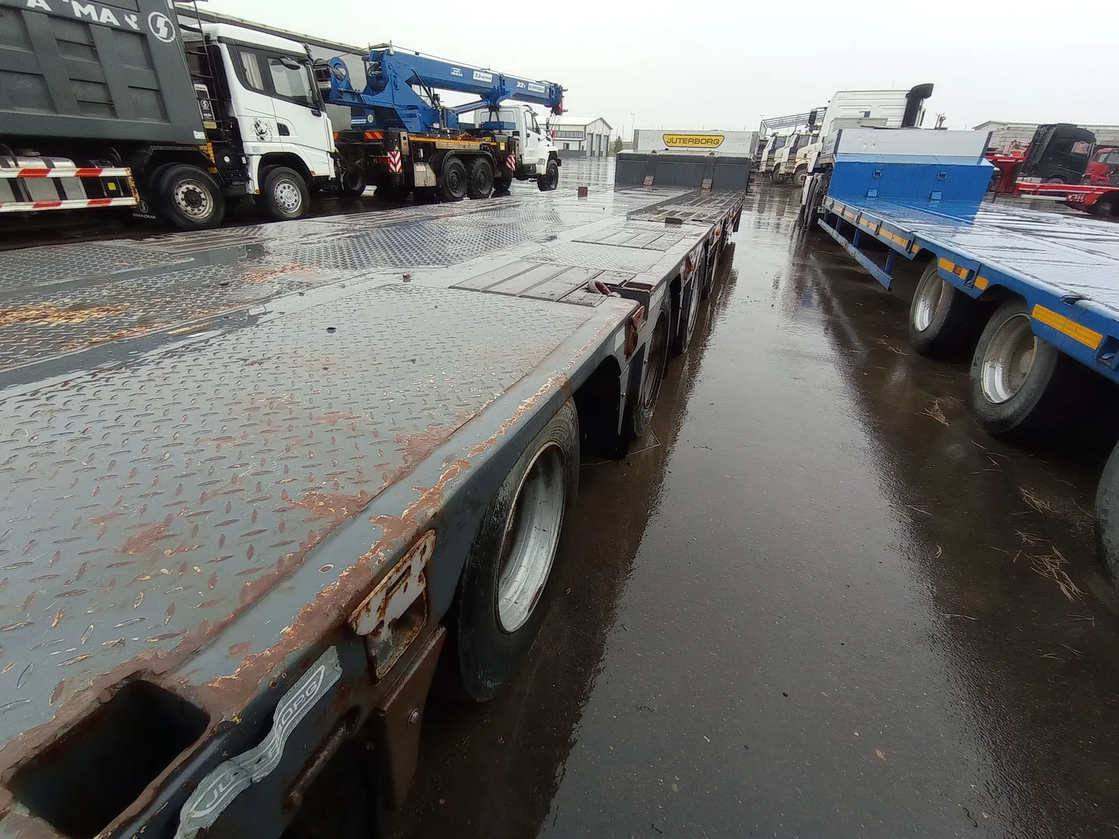 Ютерборг 9852* Полуприцеп тяжеловоз 4 оси, фото 3