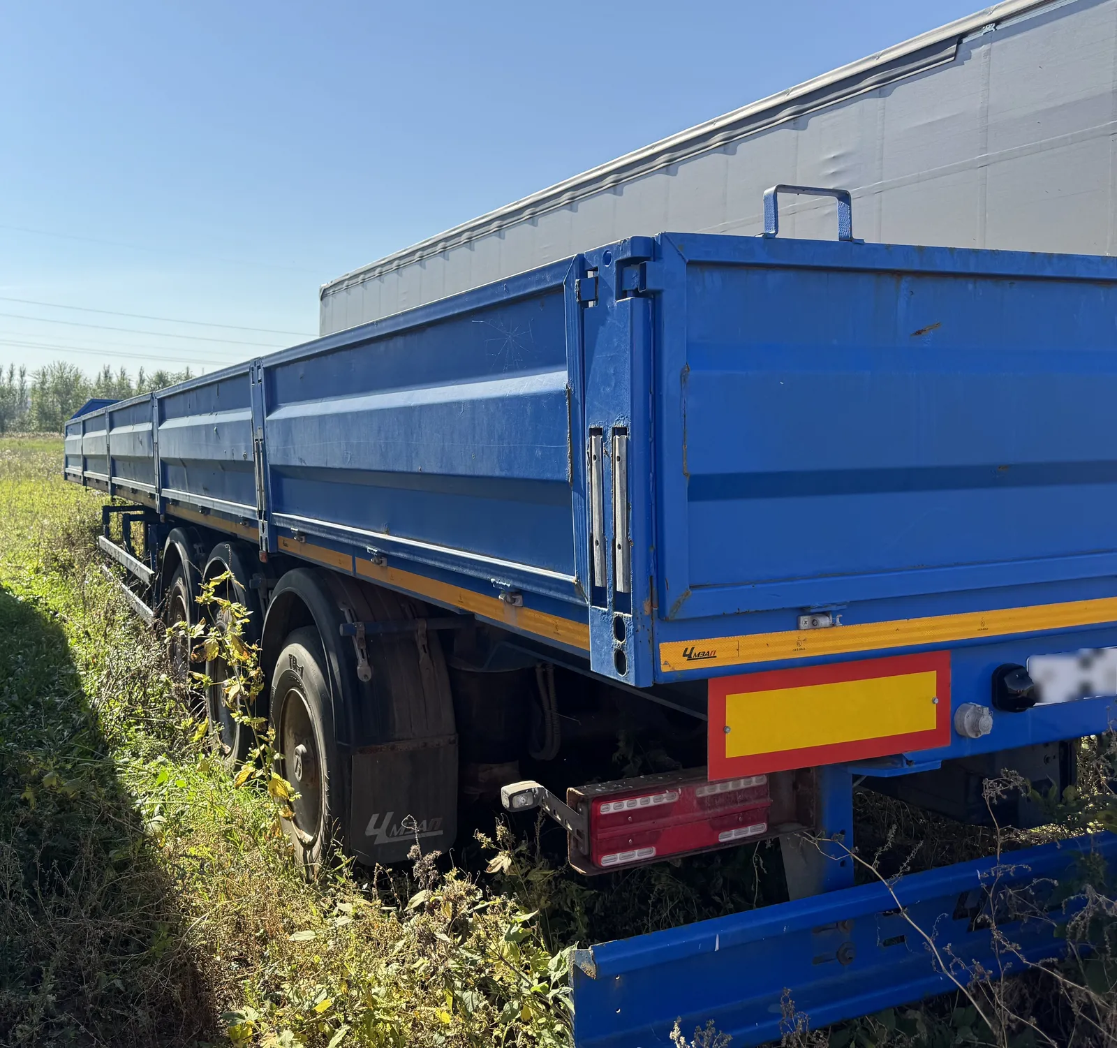 Чмзап 99064* Полуприцеп тяжеловоз 3 оси, фото 4
