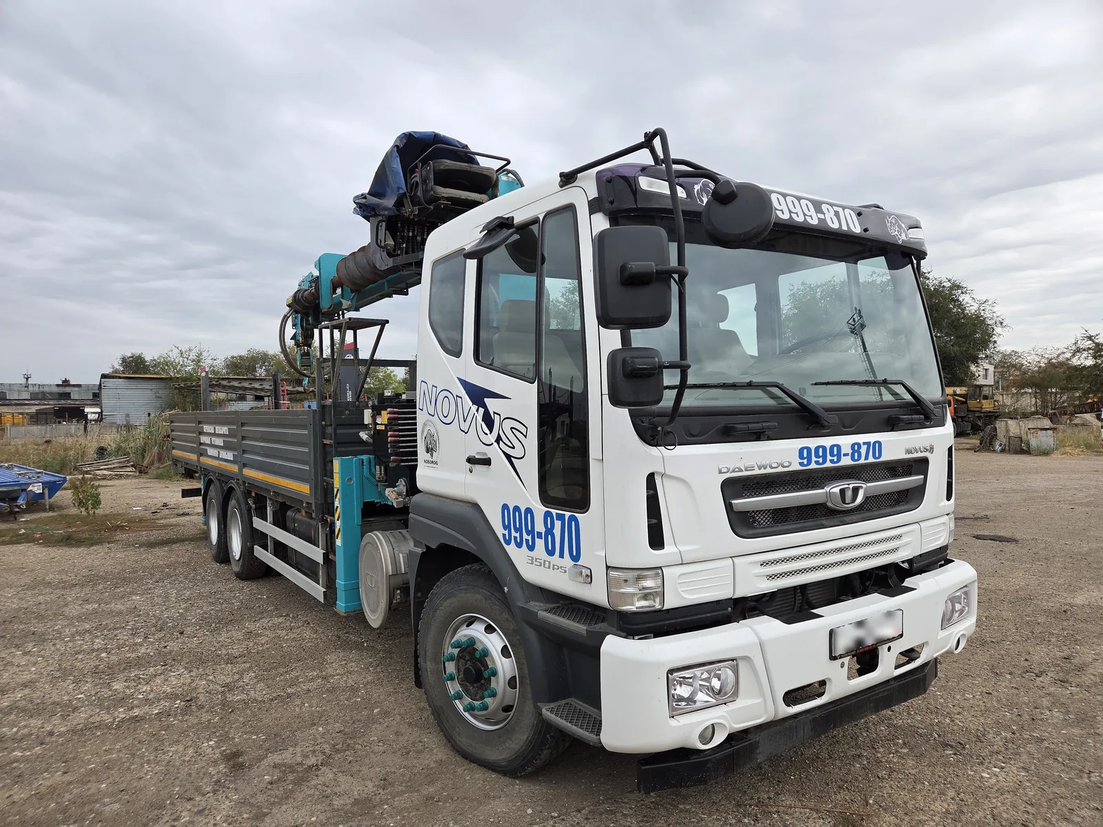 Автостар 6858* на шасси Daewoo NOVUS 6x4 Бортовой с БКУ, фото 2