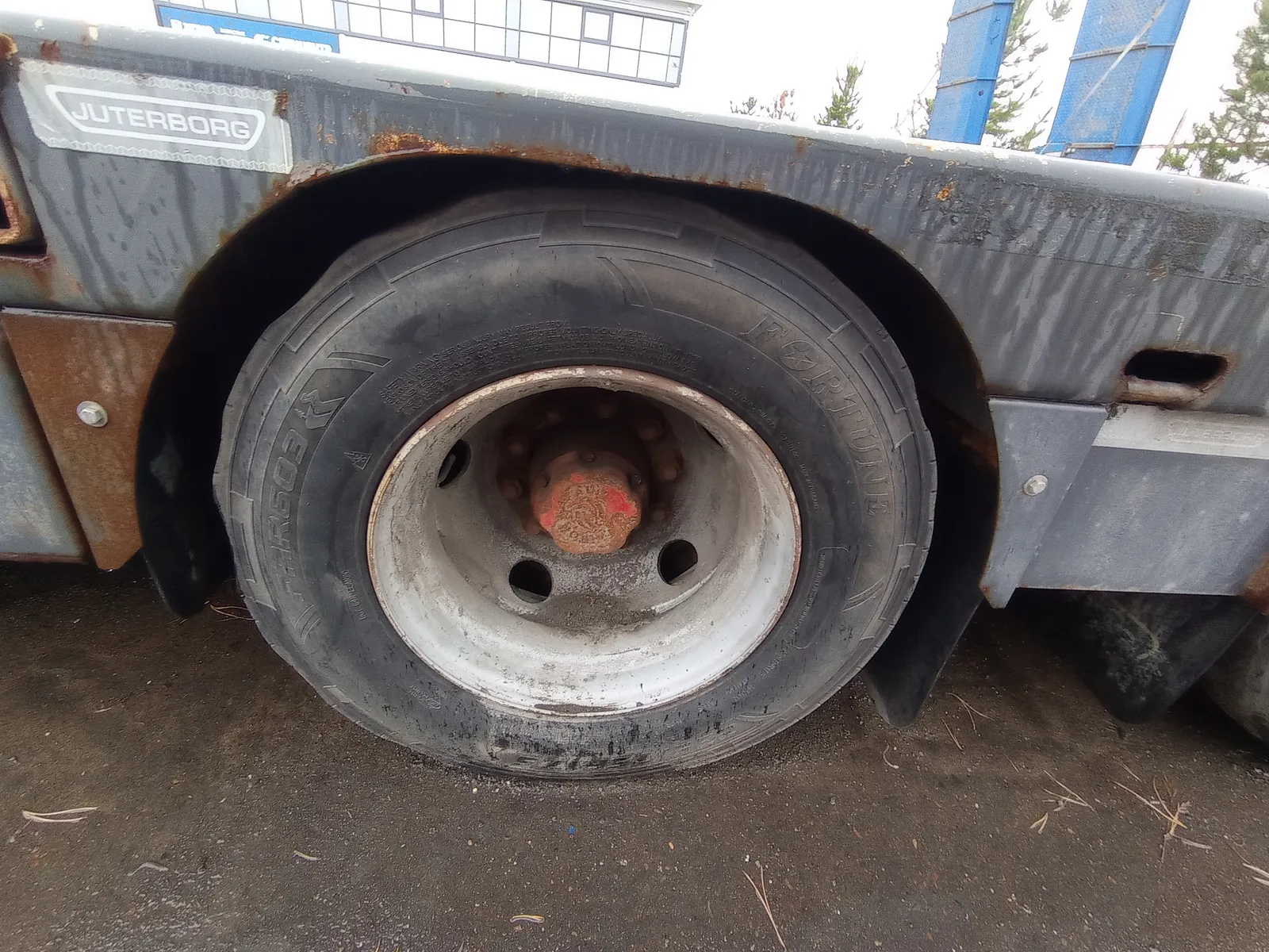 Ютерборг 9852* Полуприцеп тяжеловоз 4 оси, фото 5