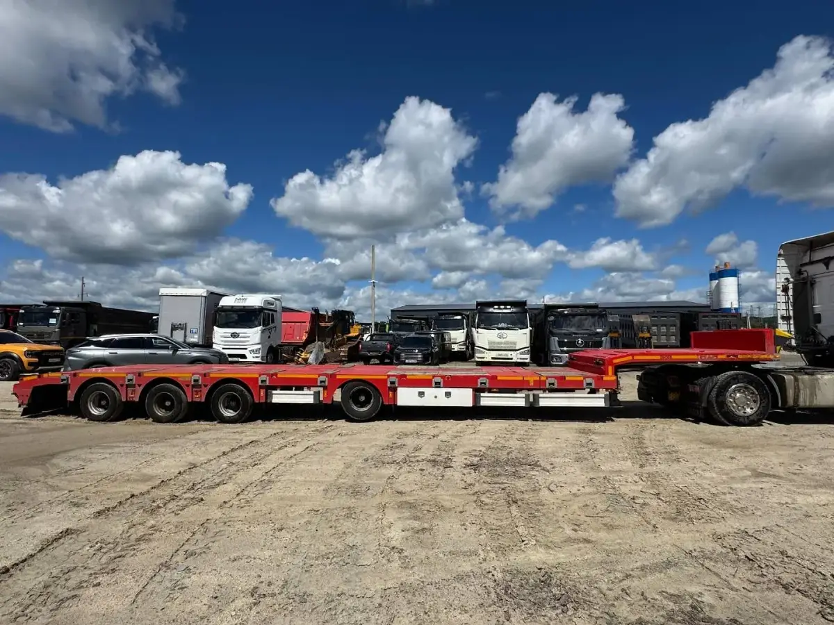 LIDER TRAILER GTS LDR4 Полуприцеп тяжеловоз 4 оси, фото 3