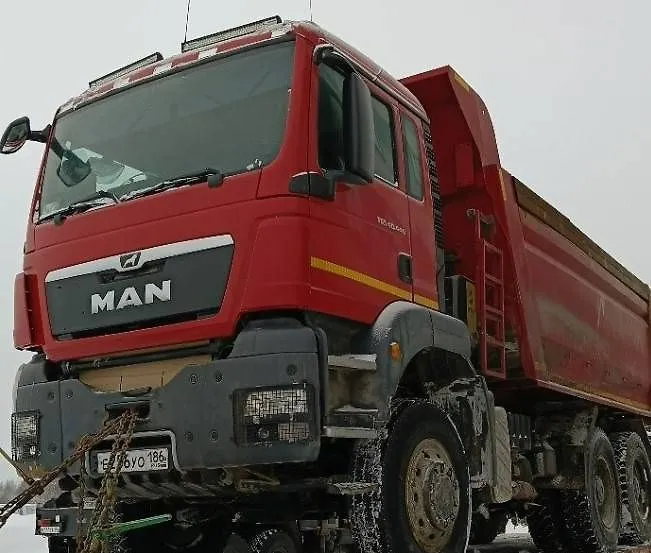 MAN TGS 6x6 Самосвал, фото 3