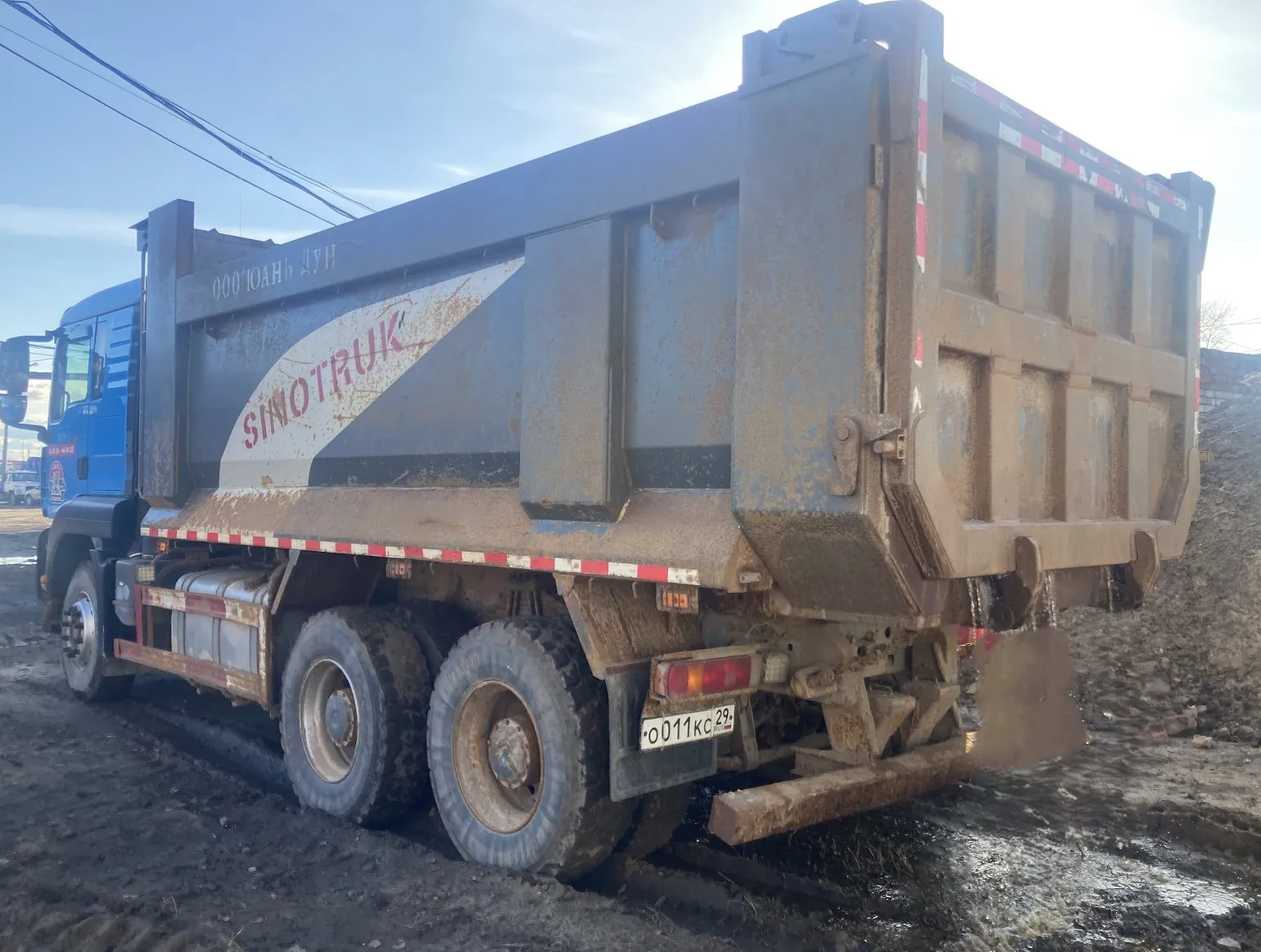 HOWO T5G 6x4 Самосвал, фото 4