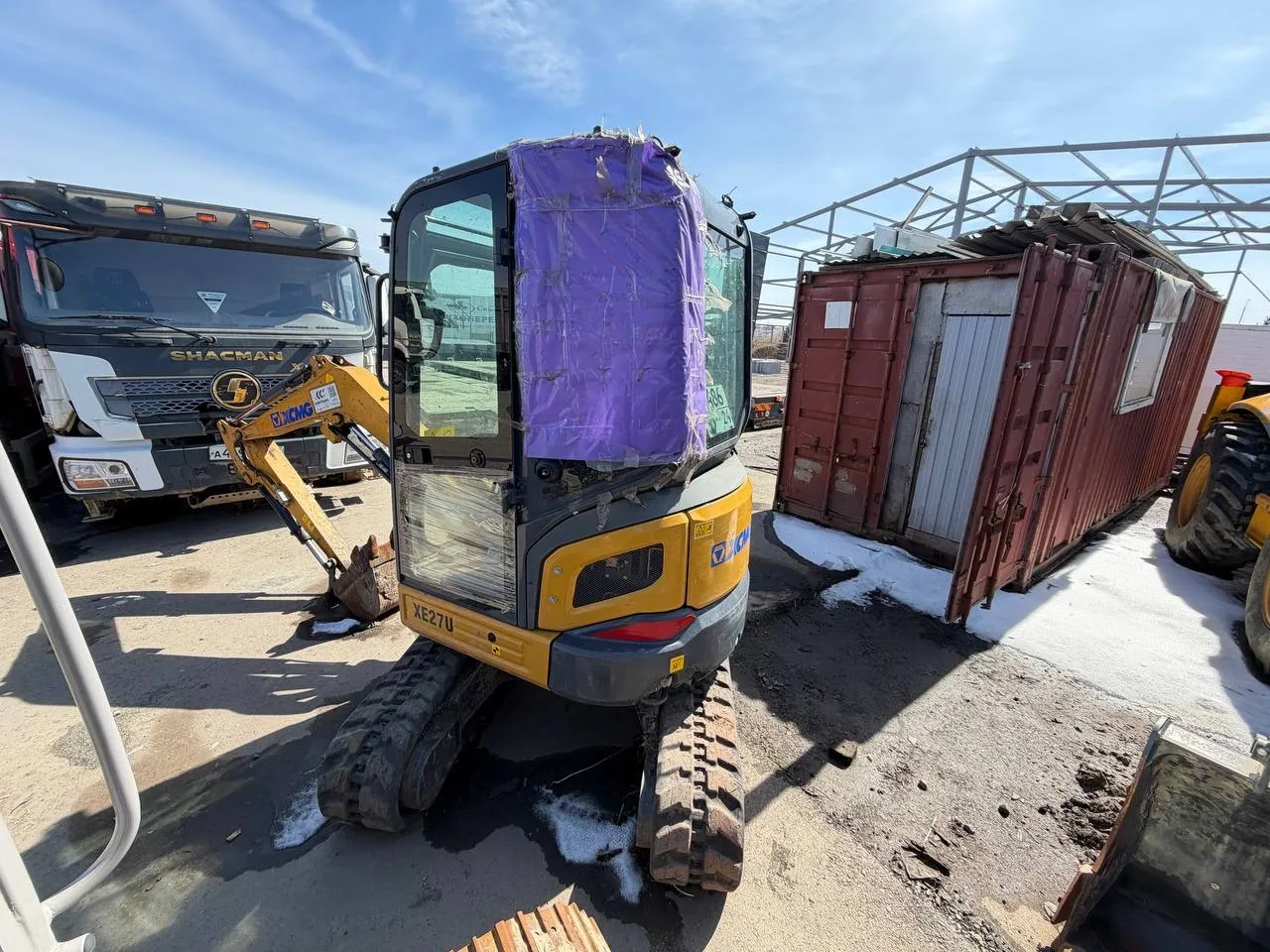 XCMG XE27 Мини-экскаватор, фото 3