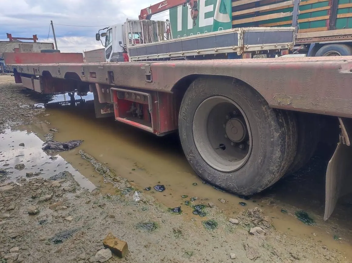 Тверьстроймаш 9939* Полуприцеп тяжеловоз 4 оси, фото 4