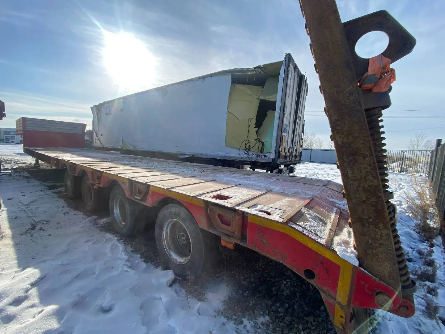 AMUR Полуприцеп тяжеловоз 4 оси, фото 5