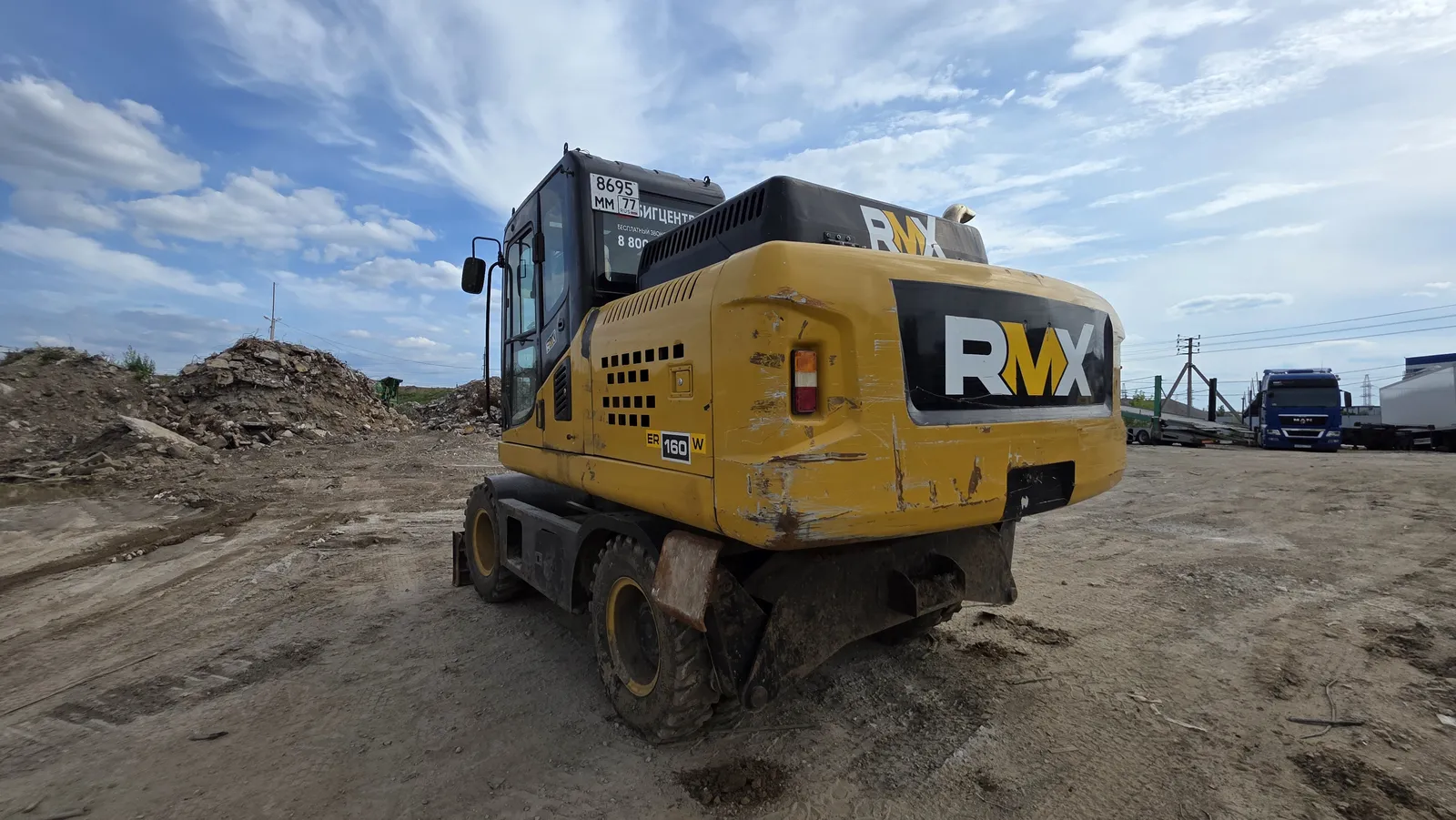 Rmx ER150* Экскаватор колесный, фото 4