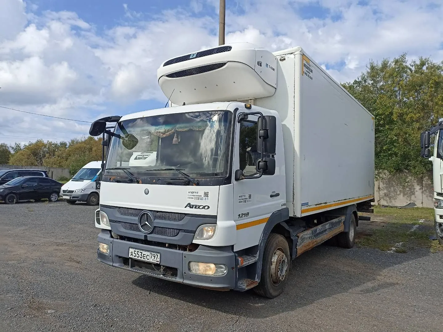 Mercedes-Benz ATEGO 4x2 рефрижератор с гидробортом, фото 3