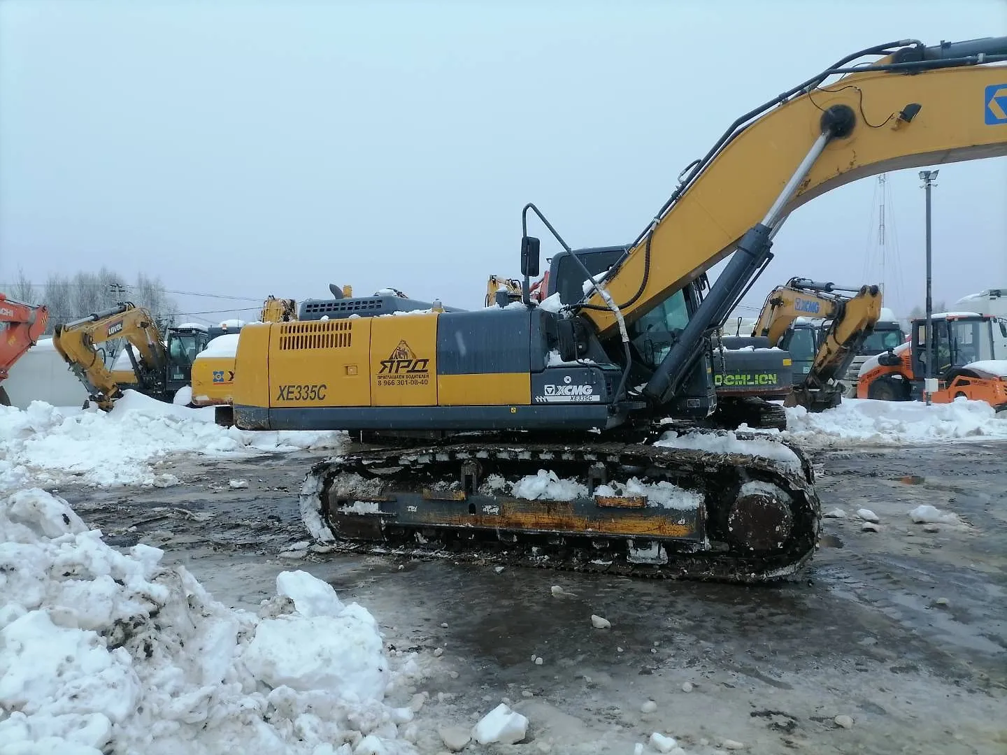 XCMG XE335 Экскаватор, фото 4