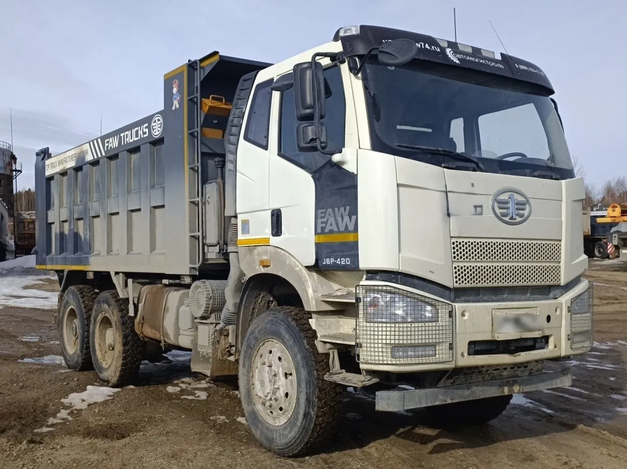 FAW J6* 6x6 Самосвал, фото 2