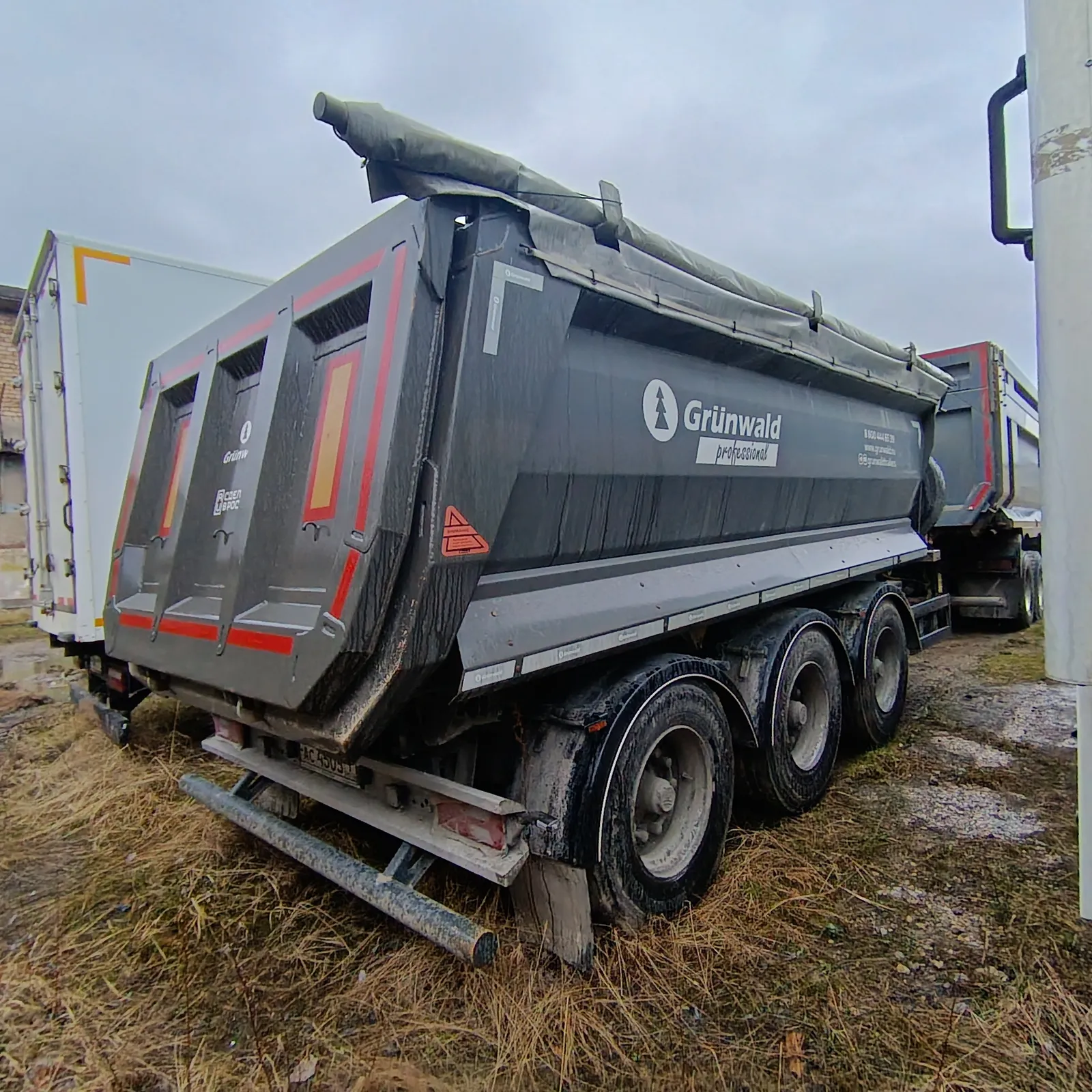 Grunwald GRW375 Прицеп самосвал, фото 3