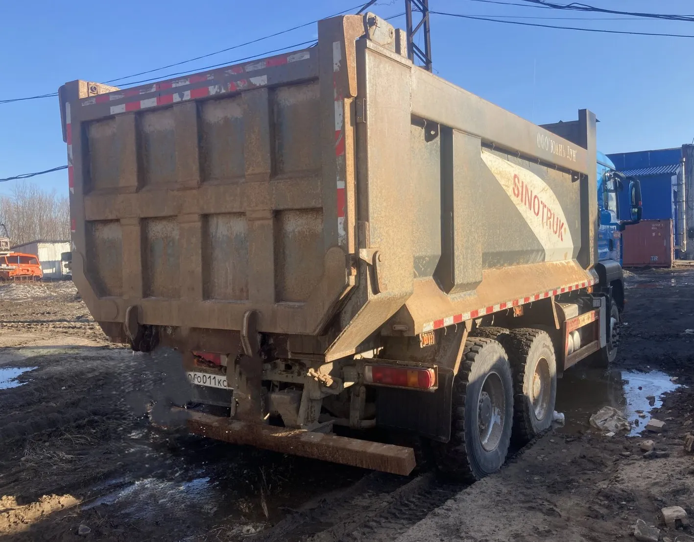 HOWO T5G 6x4 Самосвал, фото 3