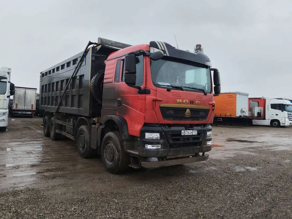 HOWO T5G 8x4 Самосвал, фото 2