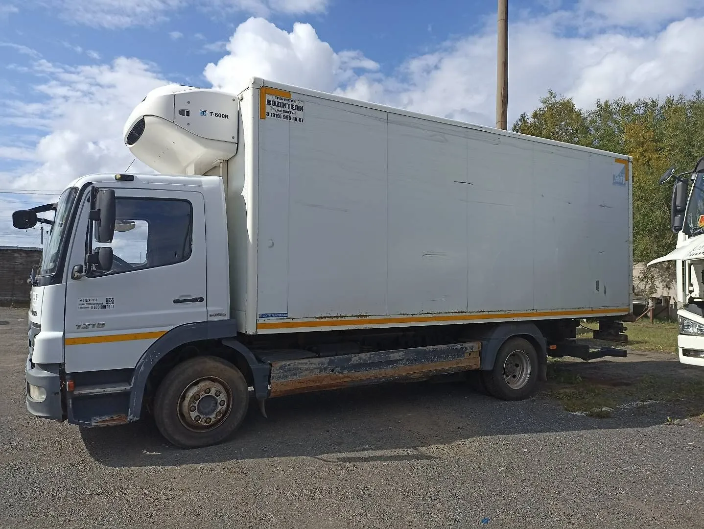 Mercedes-Benz ATEGO 4x2 рефрижератор с гидробортом, фото 5