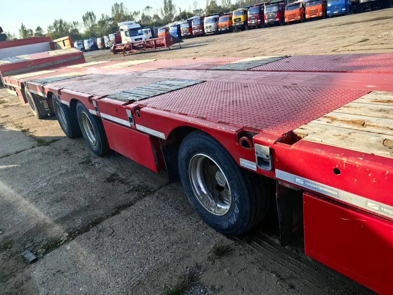 Тверьстроймаш 9939* Полуприцеп тяжеловоз 4 оси, фото 4