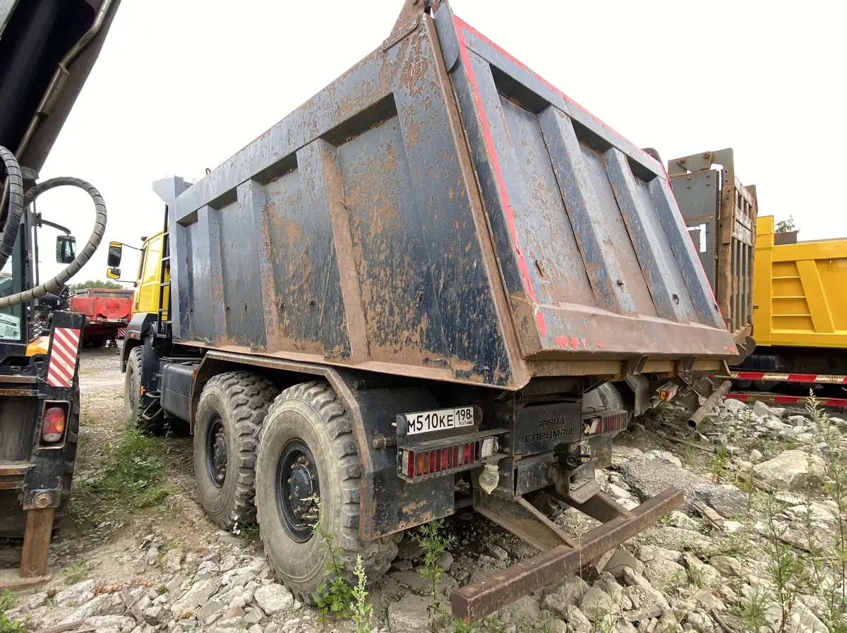 СПЕЦМАШ SM02* на шасси Ural 6370 6x6 Самосвал, фото 4