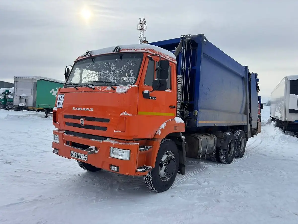 КАМАЗ 65115 6x4 Мусоровоз, фото 2