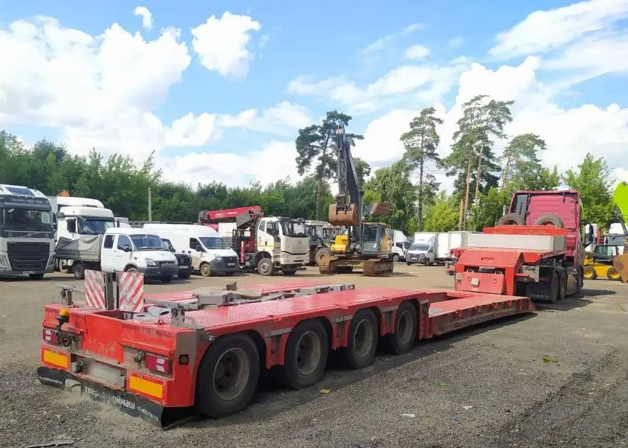 Тверьстроймаш 9939* Полуприцеп тяжеловоз 4 оси, фото 3