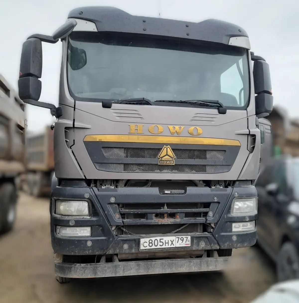 HOWO T5G 8x4 Самосвал, фото 2