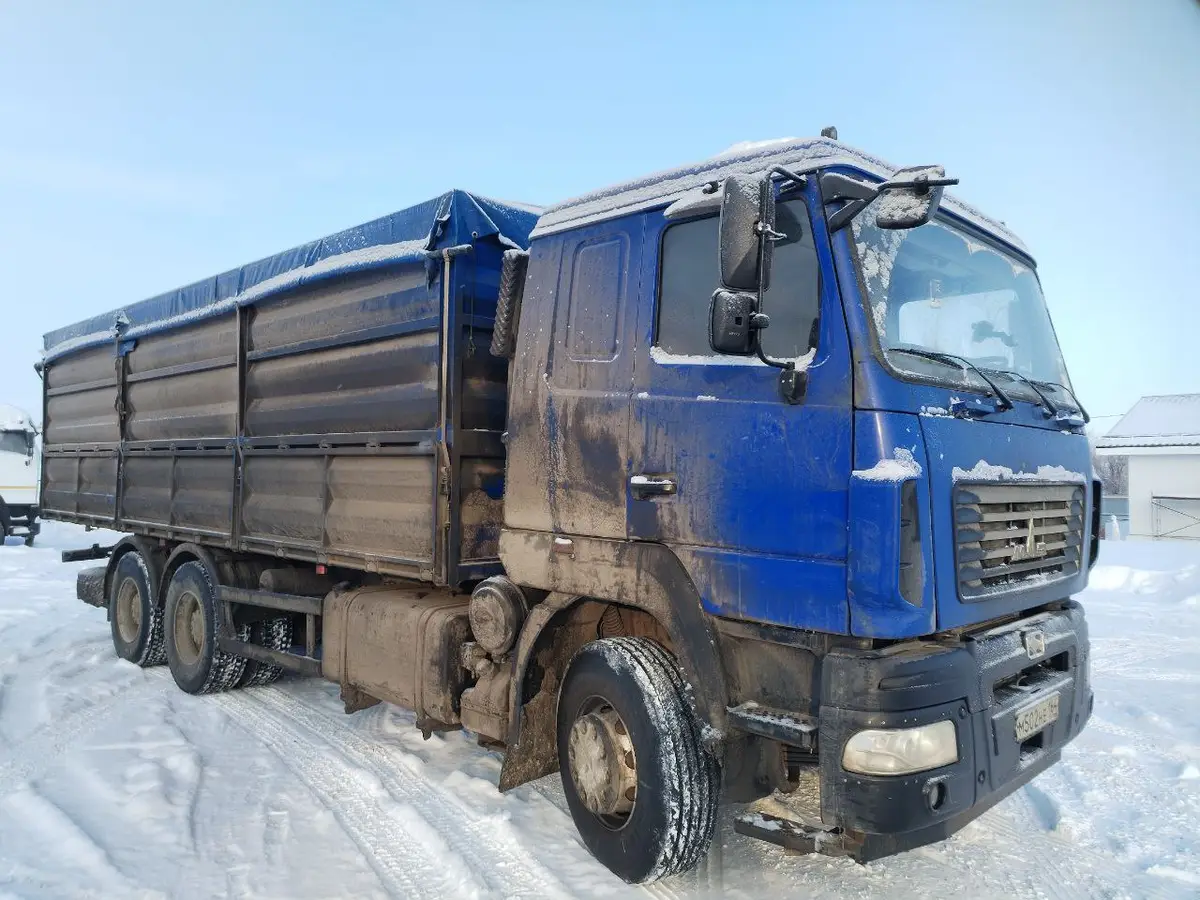 МАШИНО-ДЕТАЛЬ 5339* на шасси МАЗ 6312 6x4 Зерновоз, фото 2
