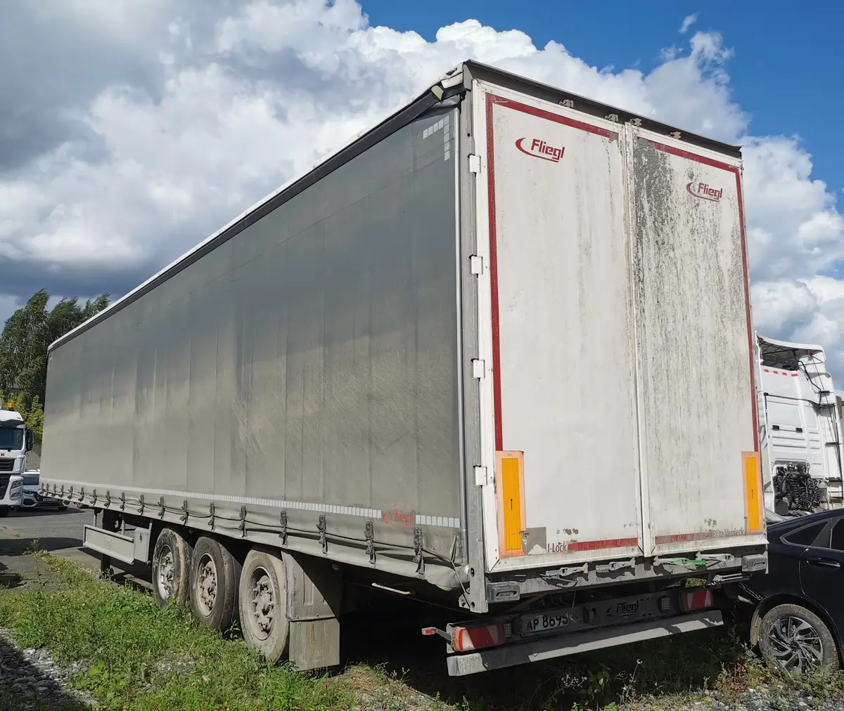 Fliegl SDS* Полуприцеп шторный, фото 4