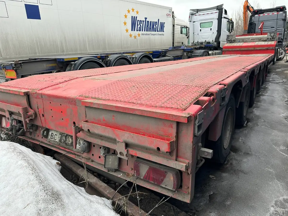 Тверьстроймаш 9939* Полуприцеп тяжеловоз 5 осей, фото 3