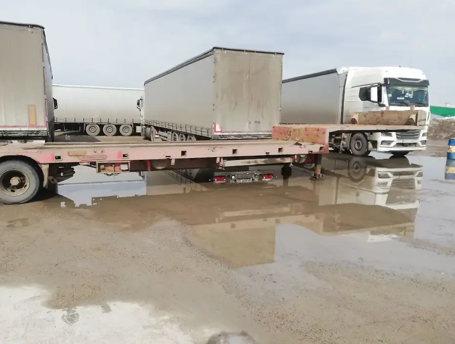Ютерборг 9852* Полуприцеп тяжеловоз 4 оси, фото 3
