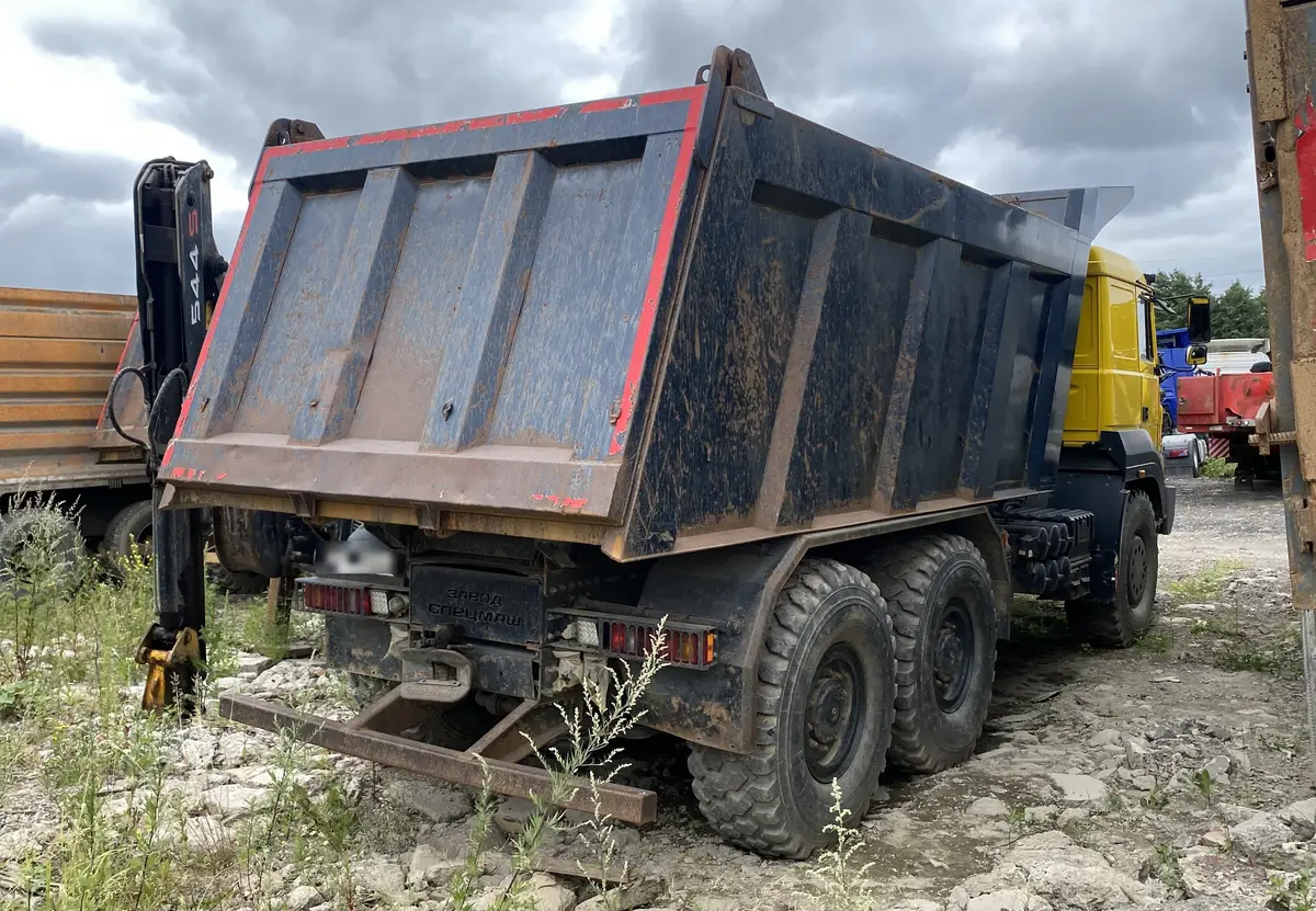 СПЕЦМАШ SM02* на шасси Ural 6370 6x6 Самосвал, фото 3