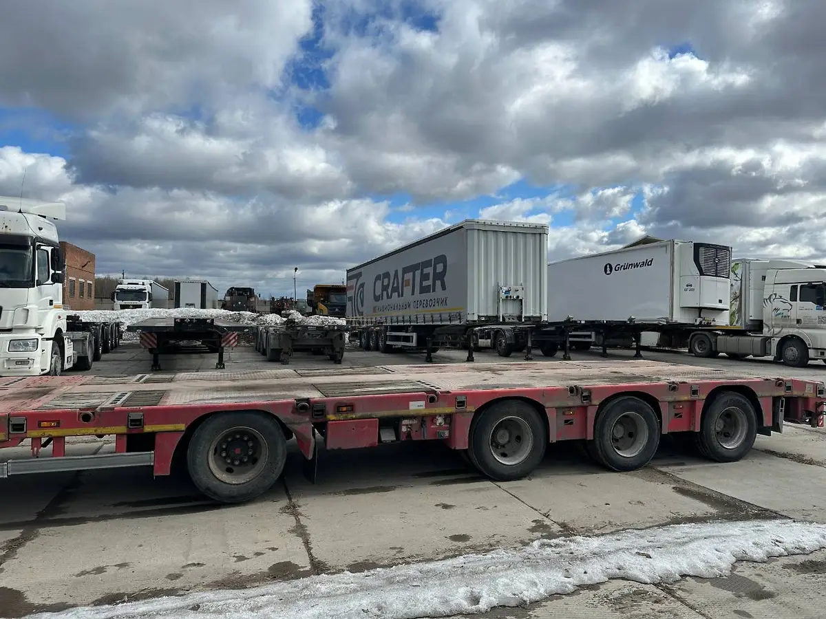 Тверьстроймаш 9939* Полуприцеп тяжеловоз 4 оси, фото 4