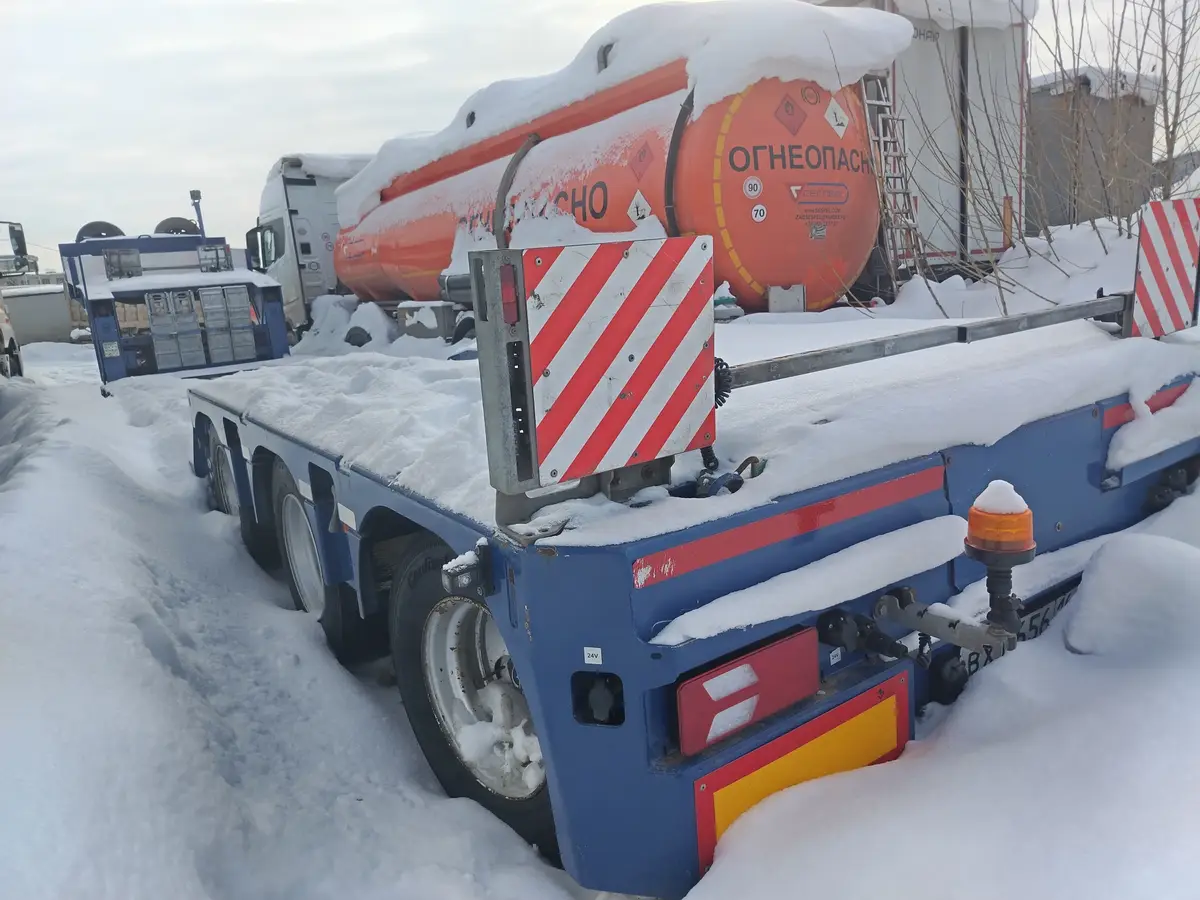 Тверьстроймаш 9939* Полуприцеп тяжеловоз 3 оси, фото 3