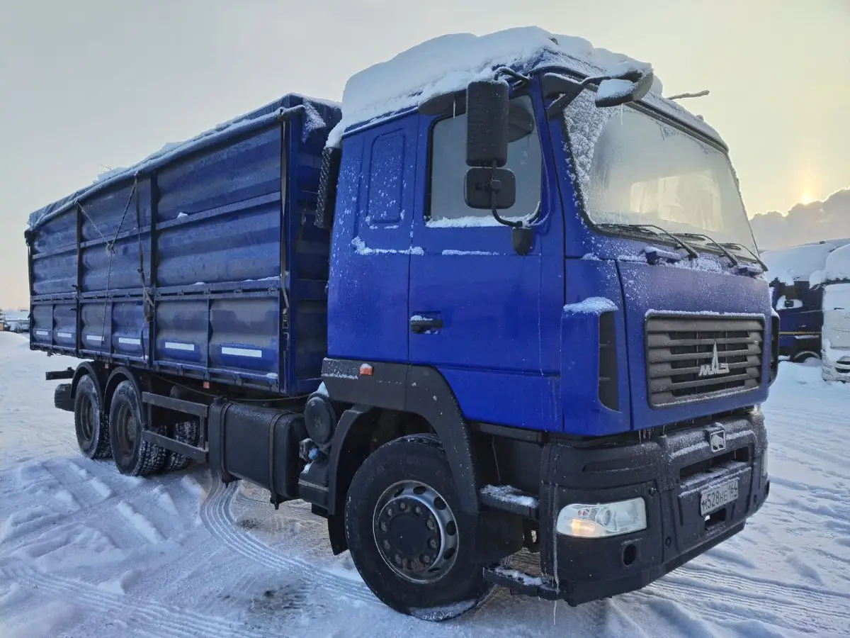 МАШИНО-ДЕТАЛЬ 5339* на шасси МАЗ 6312 6x4 Зерновоз, фото 2