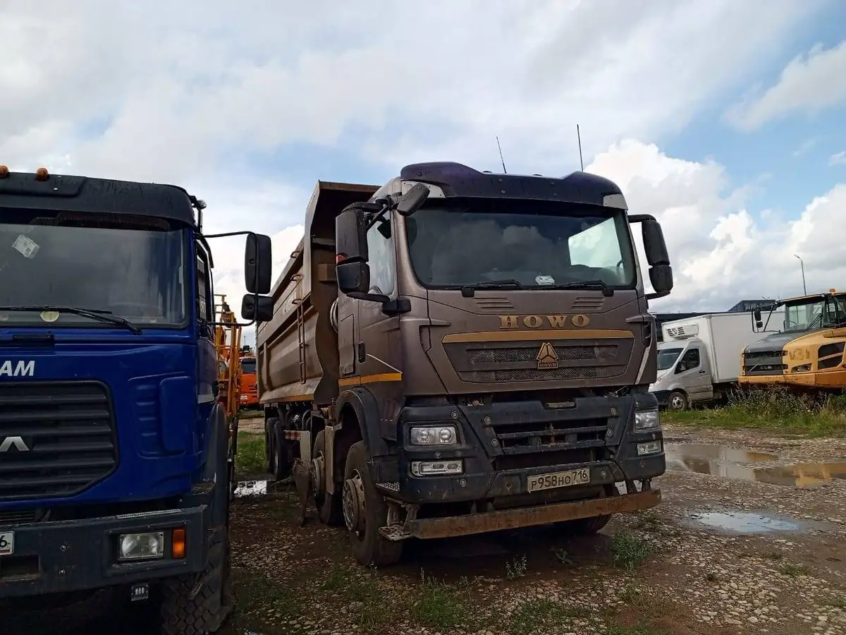 HOWO T5G 8x4 Самосвал, фото 2