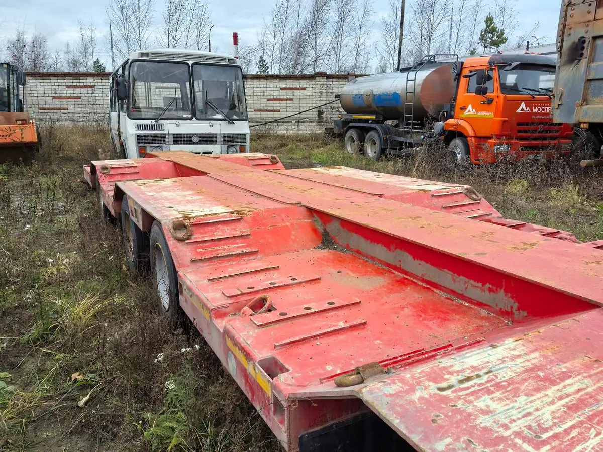 Спецприцеп 9942* Полуприцеп тяжеловоз 3 оси, фото 5